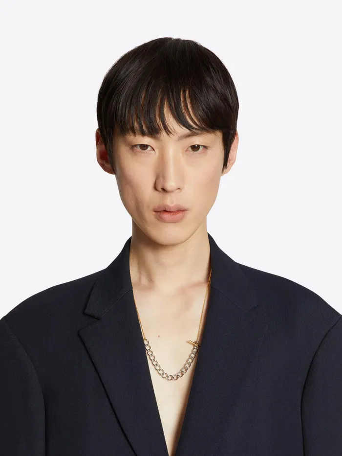 Men Dries Van Noten Jewelry Contrast Chain Necklace