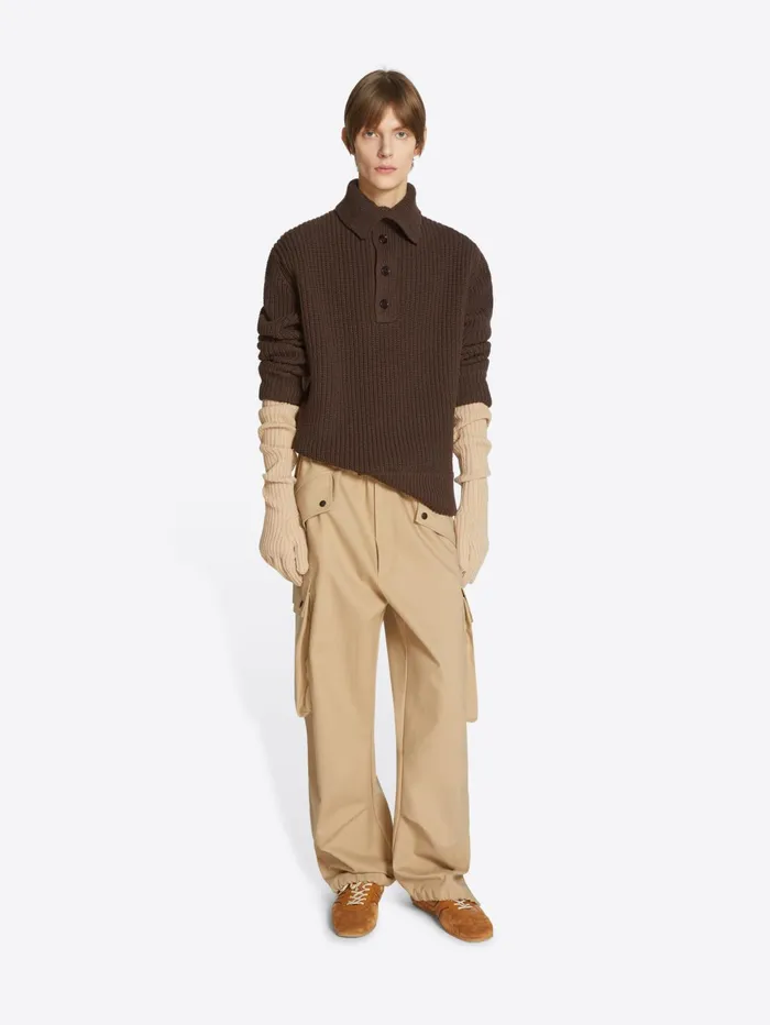 Men Dries Van Noten Shoes Suede Sneakers