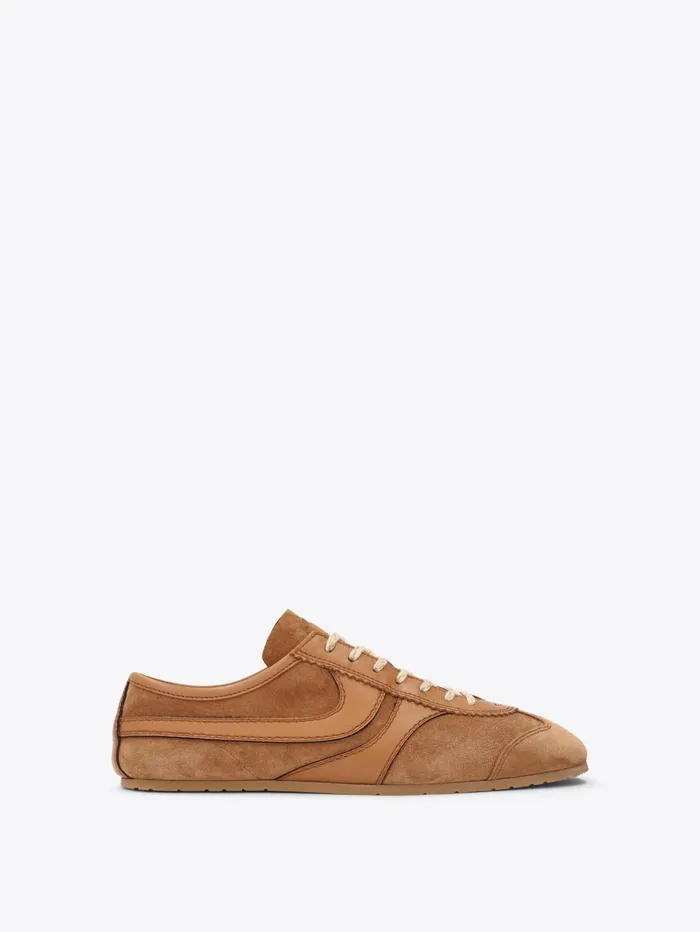 Men Dries Van Noten Shoes Suede Sneakers