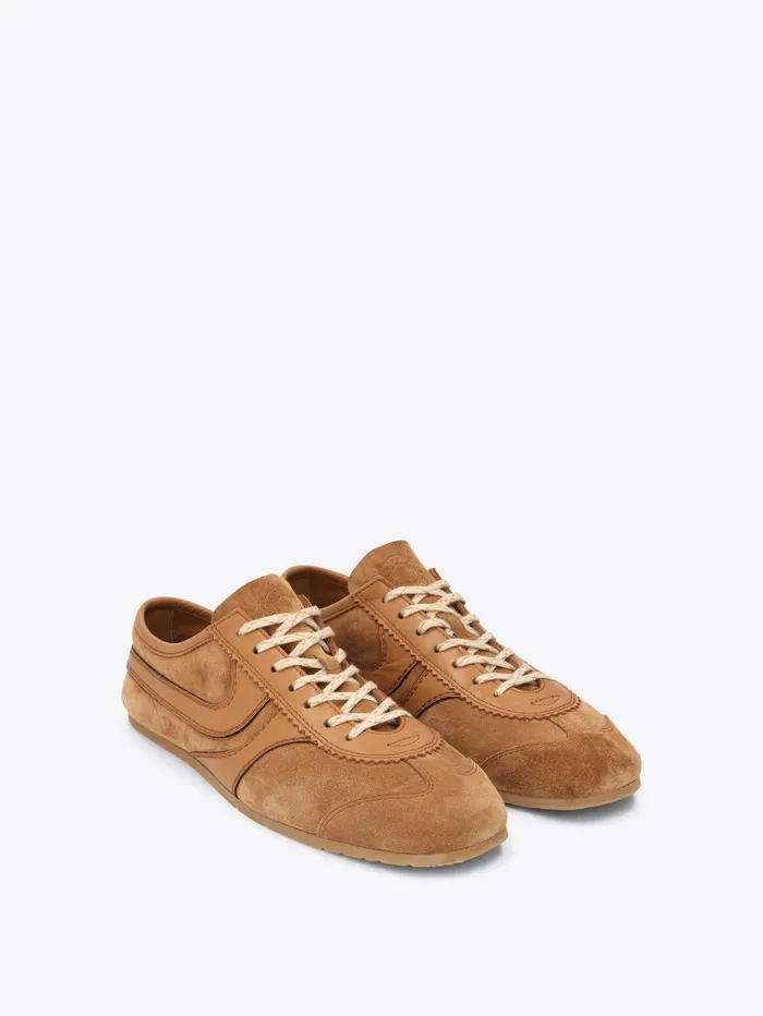 Men Dries Van Noten Shoes Suede Sneakers