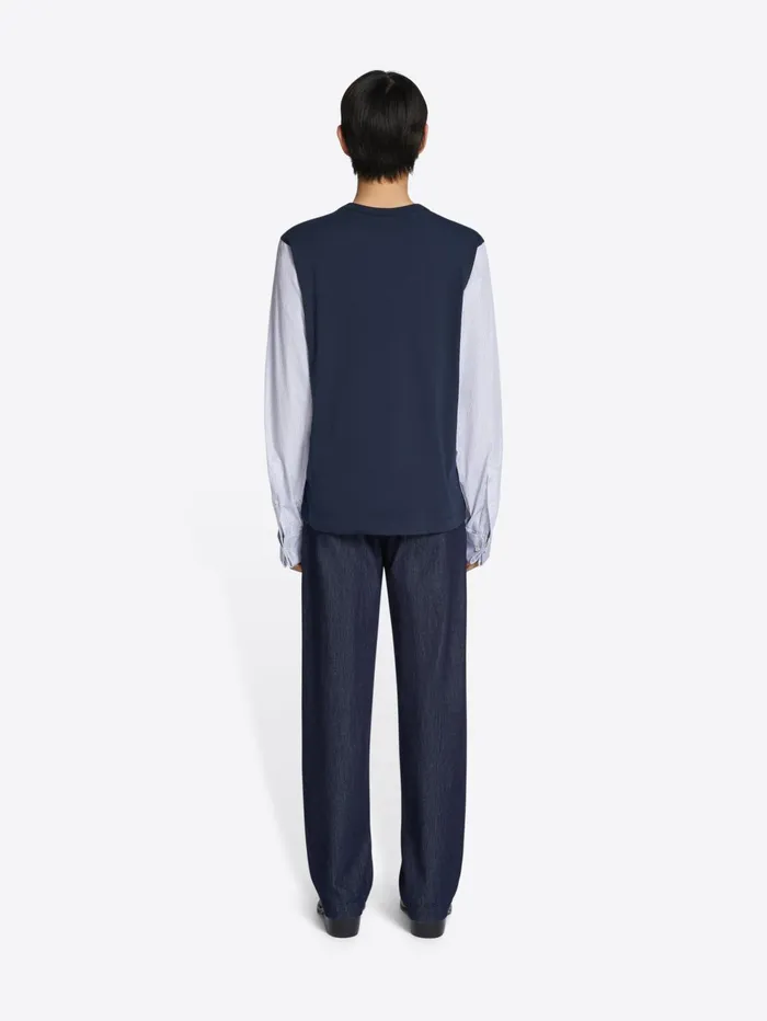Men Dries Van Noten Tshirts and Sweatshirts Cuffed Sleeve Tee