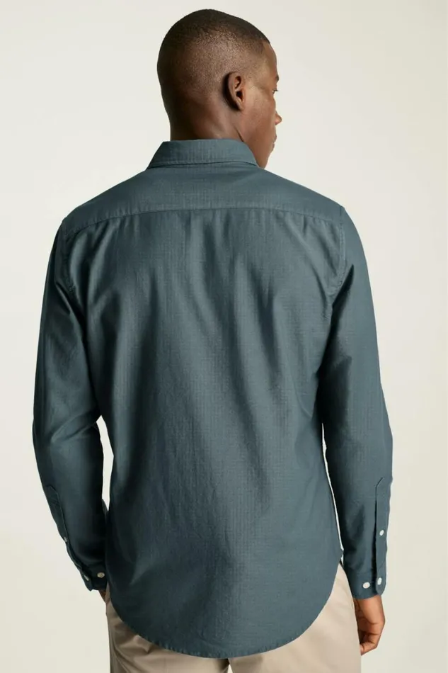 Men Everyday Oxford Shirt Dark Blue Sea Bonobos Casual Shirts