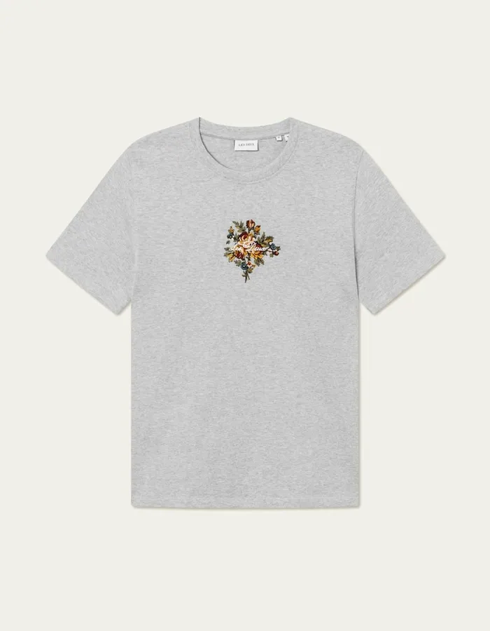 Men Fiore TShirt 8211 Snow Melange Les Deux Tshirts