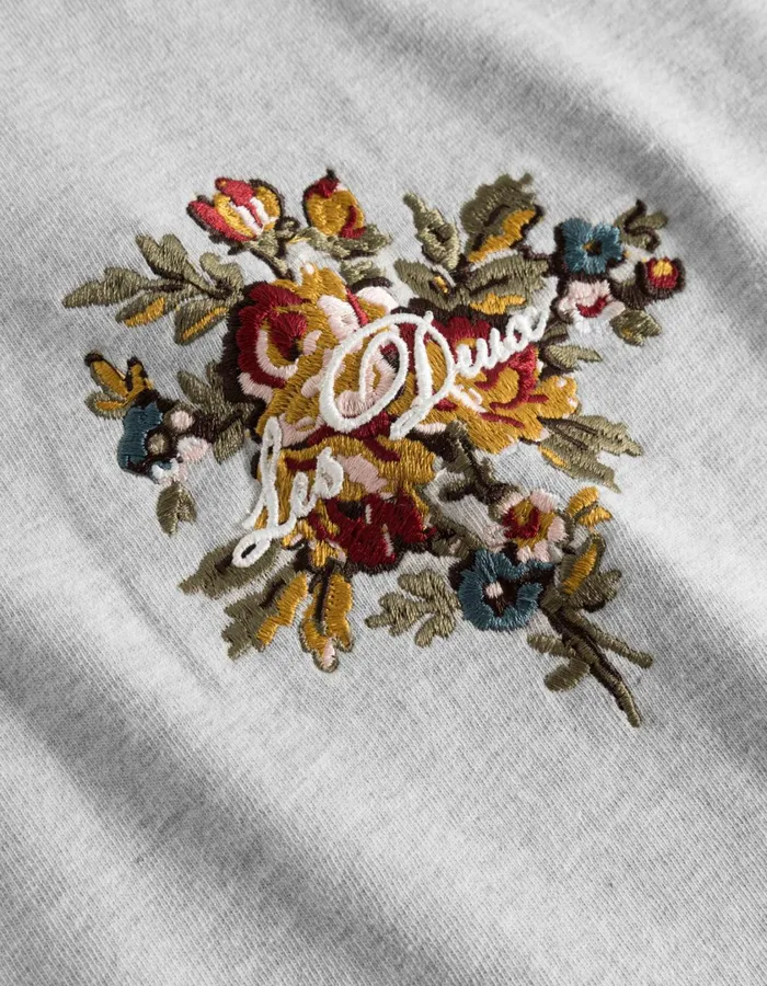 Men Fiore TShirt 8211 Snow Melange Les Deux Tshirts