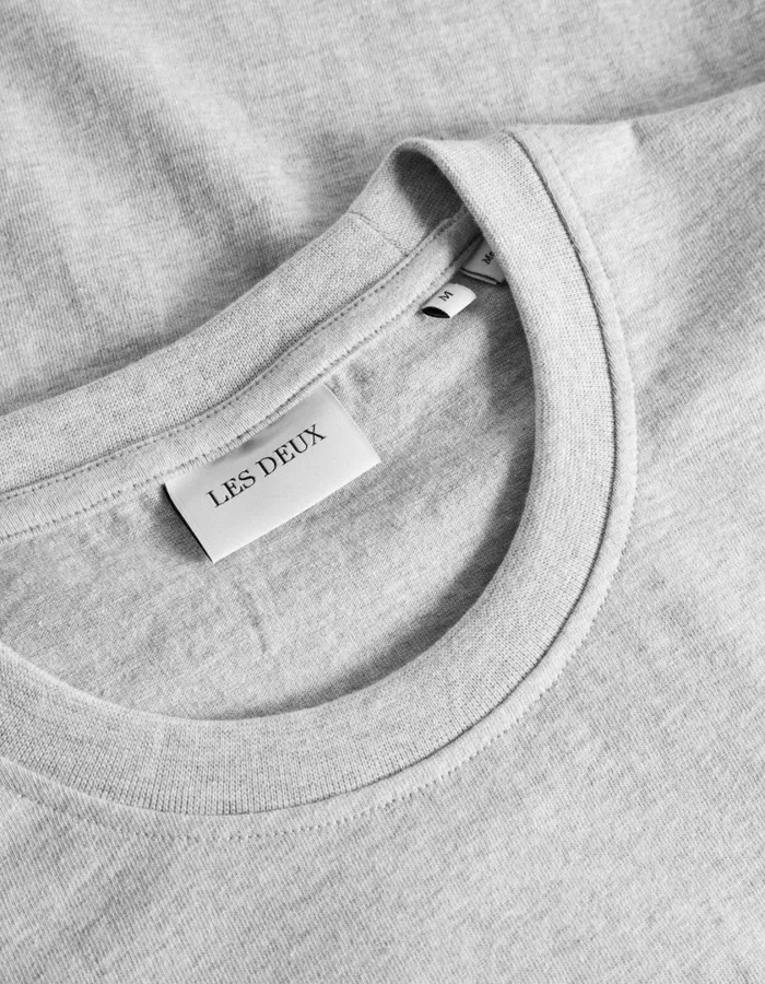 Men Fiore TShirt 8211 Snow Melange Les Deux Tshirts
