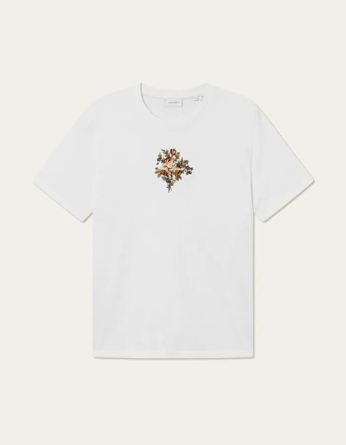 Men Fiore TShirt 8211 WhiteWhite Les Deux Tshirts