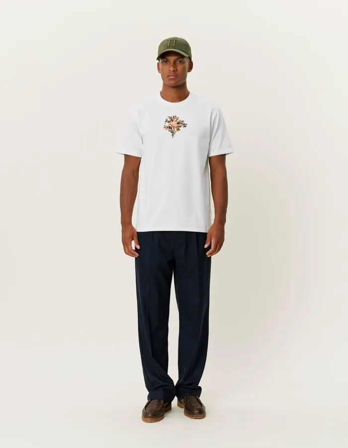 Men Fiore TShirt 8211 WhiteWhite Les Deux Tshirts