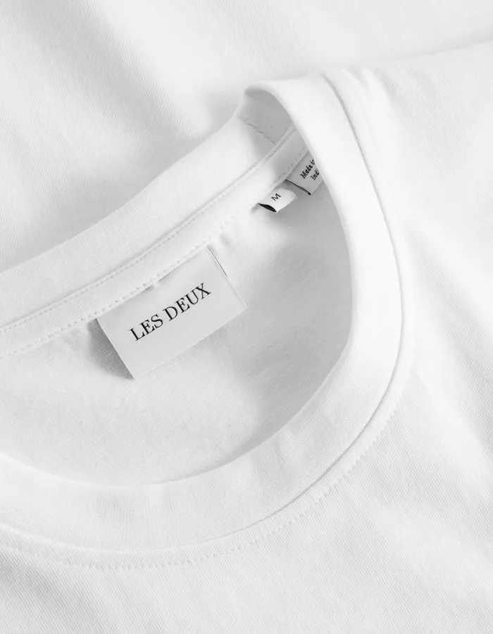 Men Fiore TShirt 8211 WhiteWhite Les Deux Tshirts