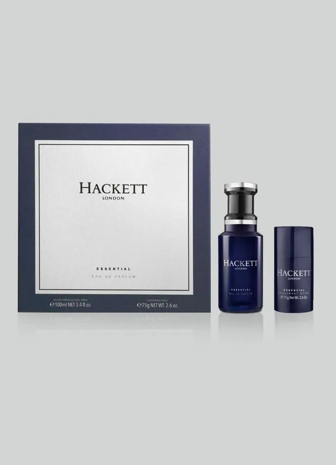 Men Fragrances and Personal Care Hackett London Gift Set Perfume And Deodorant For Him Dark Blue Men Fragrances and Personal Care Hackett London Gift Set Perfume And Deodorant For Him Dark Blue