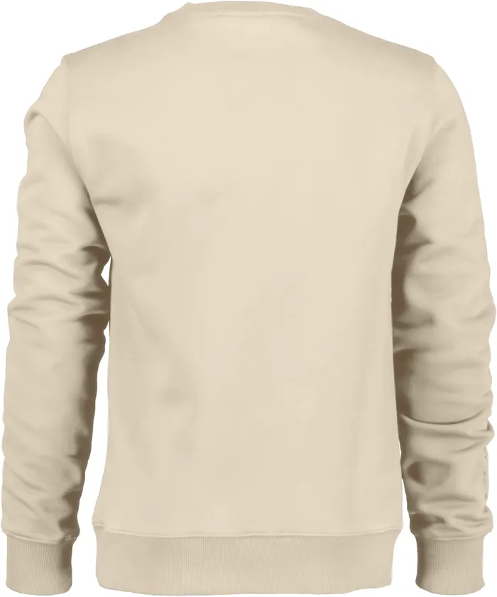 Men Fyn Sweater Light Beige Didriksons Hoodies and Sweatshirts