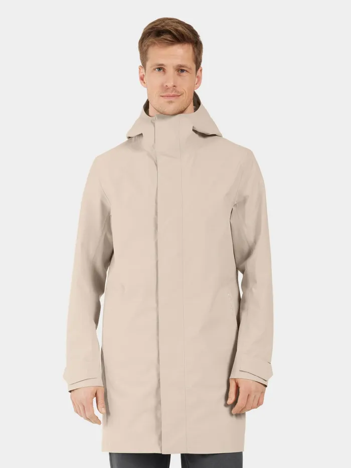 Men George Parka Clay Beige Didriksons Spring Jackets