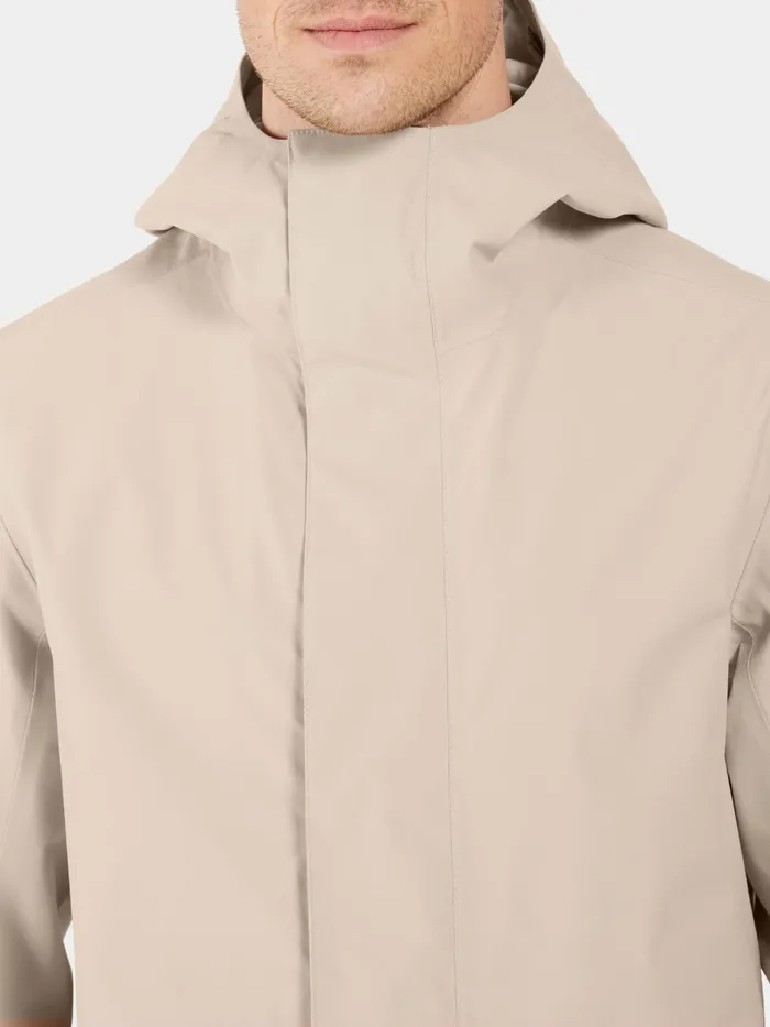 Men George Parka Clay Beige Didriksons Spring Jackets