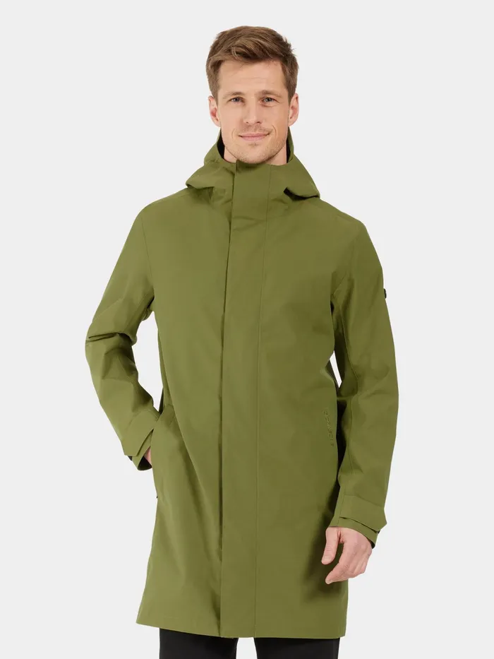 Men George Parka Duffle Green Didriksons Spring Jackets