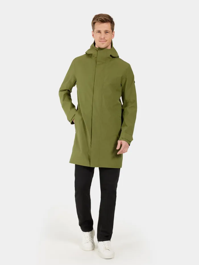 Men George Parka Duffle Green Didriksons Spring Jackets