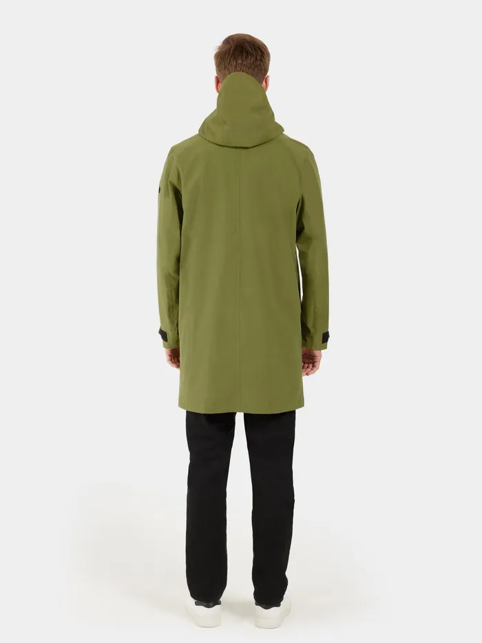 Men George Parka Duffle Green Didriksons Spring Jackets