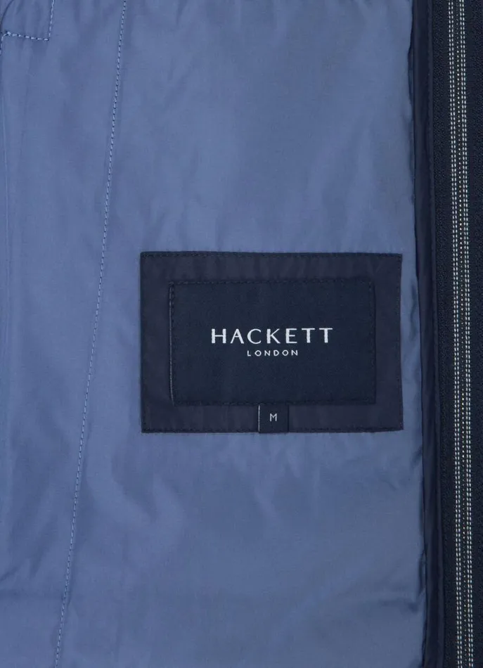 Men Gilets Hackett London Ultralight Padded Gilet Navy Blazer