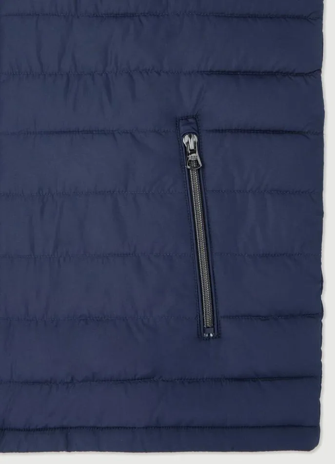 Men Gilets Hackett London Ultralight Padded Gilet Navy Blazer