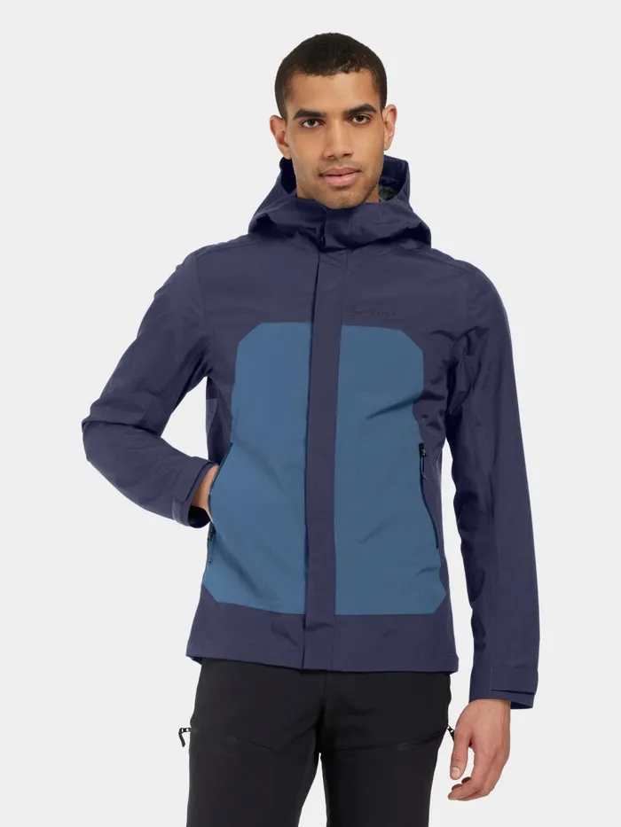 Men Grit Jacket Blue Arcad Didriksons Autumn Jackets