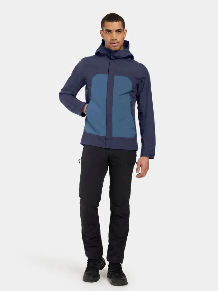 Men Grit Jacket Blue Arcad Didriksons Autumn Jackets