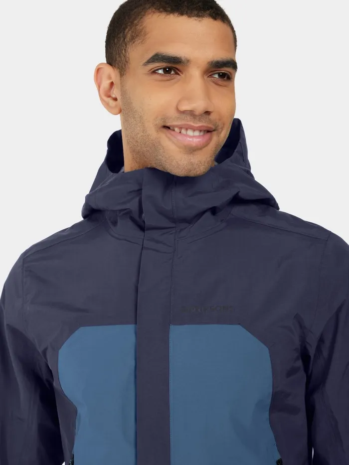 Men Grit Jacket Blue Arcad Didriksons Autumn Jackets