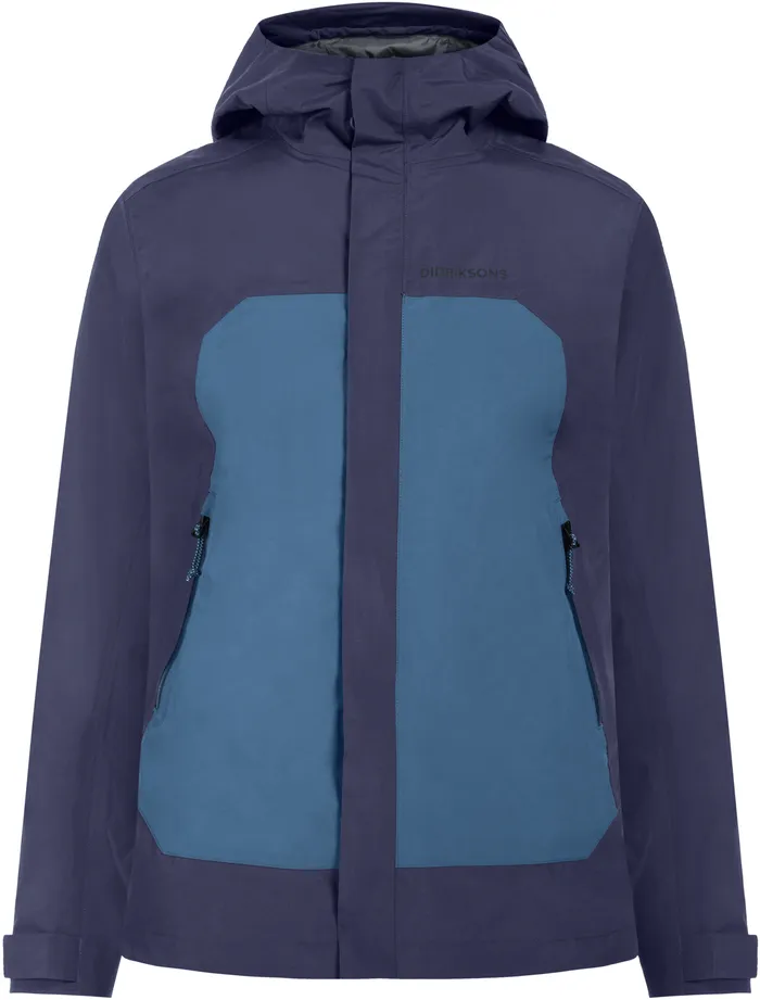 Men Grit Jacket Blue Arcad Didriksons Autumn Jackets