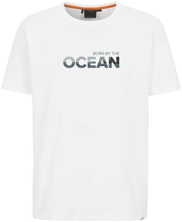 Men Harald Tshirt Ocean Snow White Didriksons TShirts and Polos
