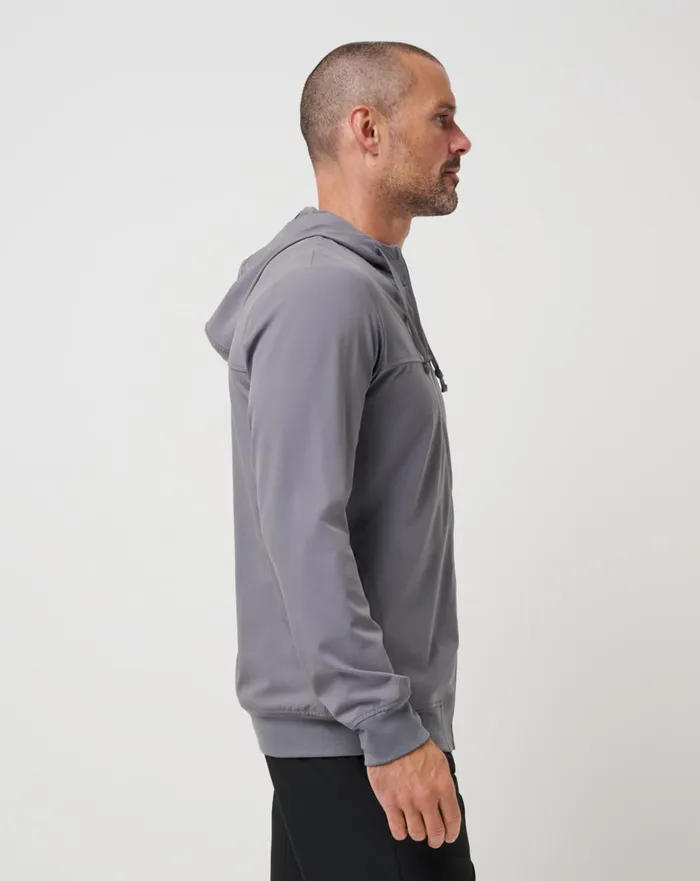 Men Hoodies and Sweatshirts TravisMathew WANDERLUST HOODIE Quiet Shade