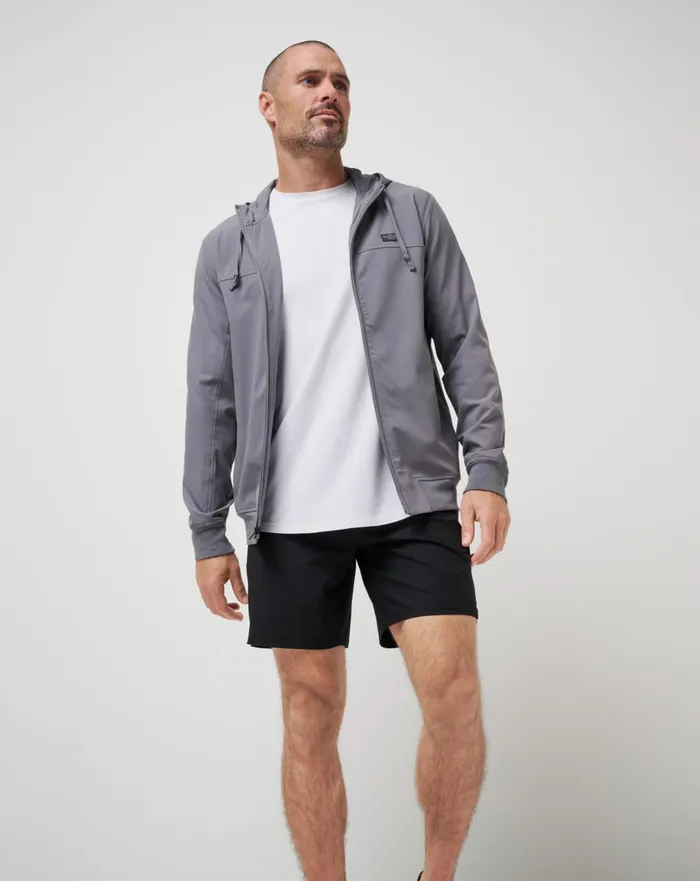 Men Hoodies and Sweatshirts TravisMathew WANDERLUST HOODIE Quiet Shade