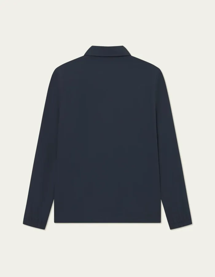 Men Idris Coach Jacket 8211 Dark Navy Les Deux JacketsCoats