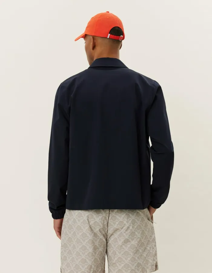 Men Idris Coach Jacket 8211 Dark Navy Les Deux JacketsCoats
