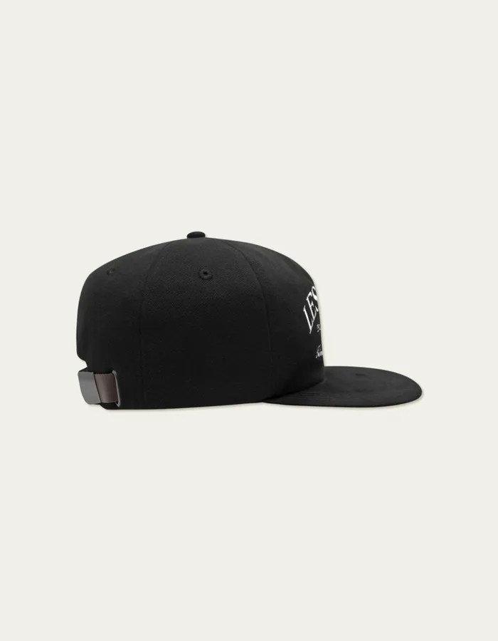 Men Ivy League Cap 8211 BlackBlack Les Deux CapsHats