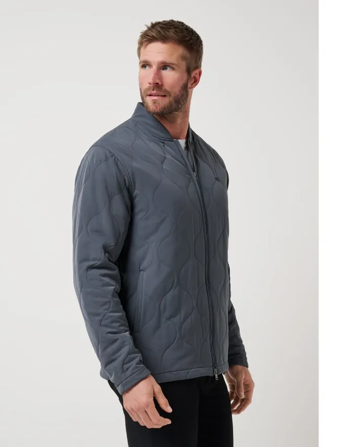Men Jackets TravisMathew COME WHAT MAY JACKET Ebony