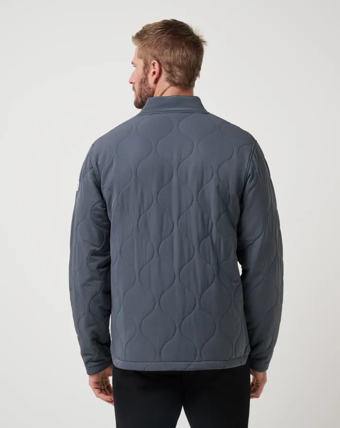 Men Jackets TravisMathew COME WHAT MAY JACKET Ebony