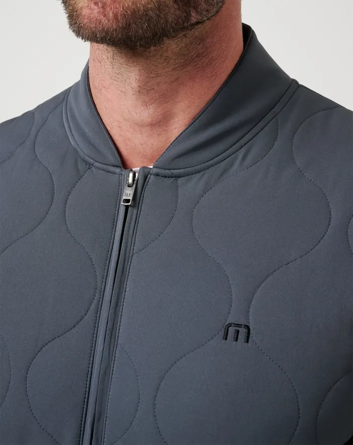 Men Jackets TravisMathew COME WHAT MAY JACKET Ebony