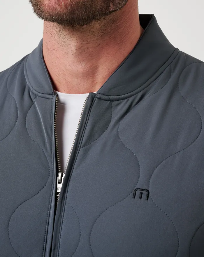 Men Jackets TravisMathew COME WHAT MAY JACKET Ebony