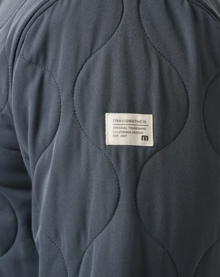 Men Jackets TravisMathew COME WHAT MAY JACKET Ebony