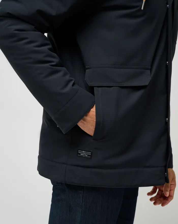 Men Jackets TravisMathew MOUNTAIN PASS JACKET Black