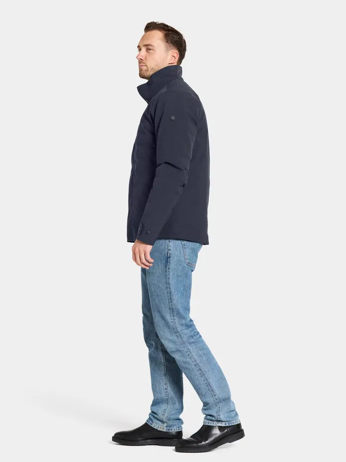 Men Jakob Jacket Dark Night Blue Didriksons Autumn Jackets