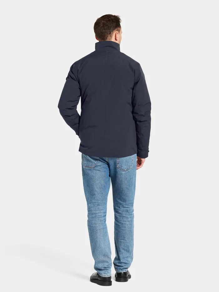 Men Jakob Jacket Dark Night Blue Didriksons Autumn Jackets