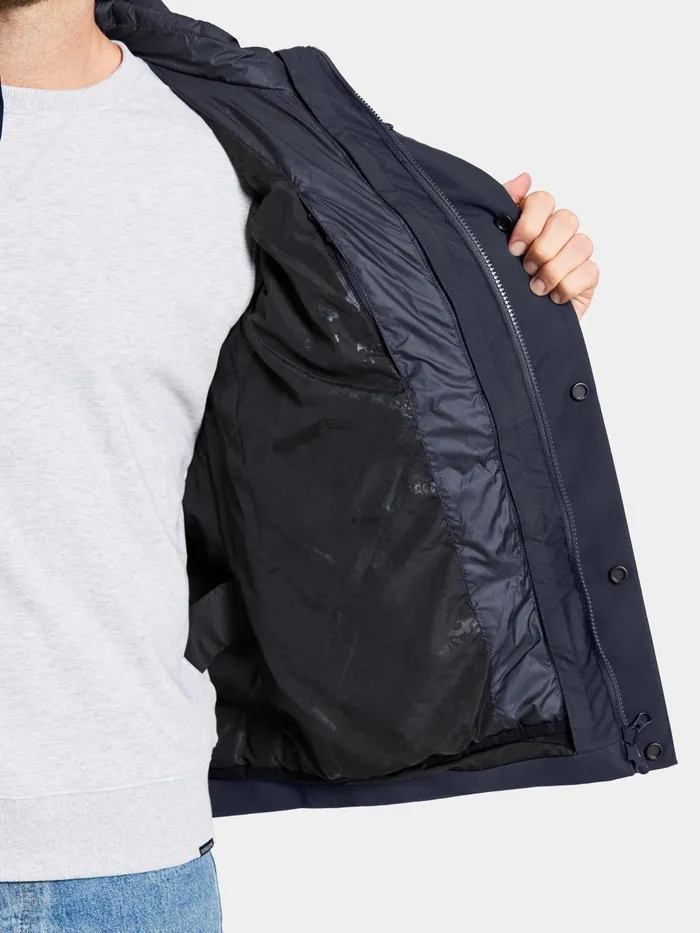 Men Jakob Jacket Dark Night Blue Didriksons Autumn Jackets