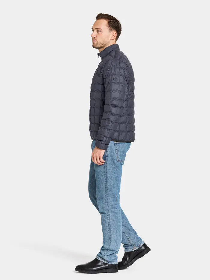 Men Jakob Jacket Dark Night Blue Didriksons Autumn Jackets