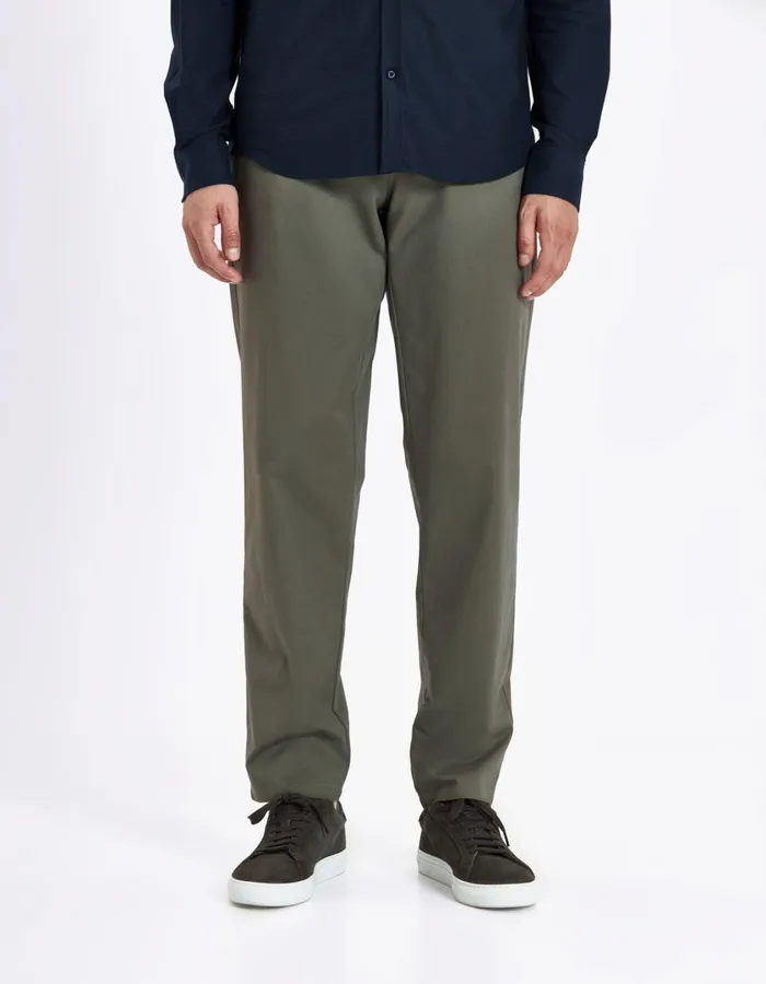 Men Jared Twill Chino Pants 8211 Olive Night Les Deux Pants