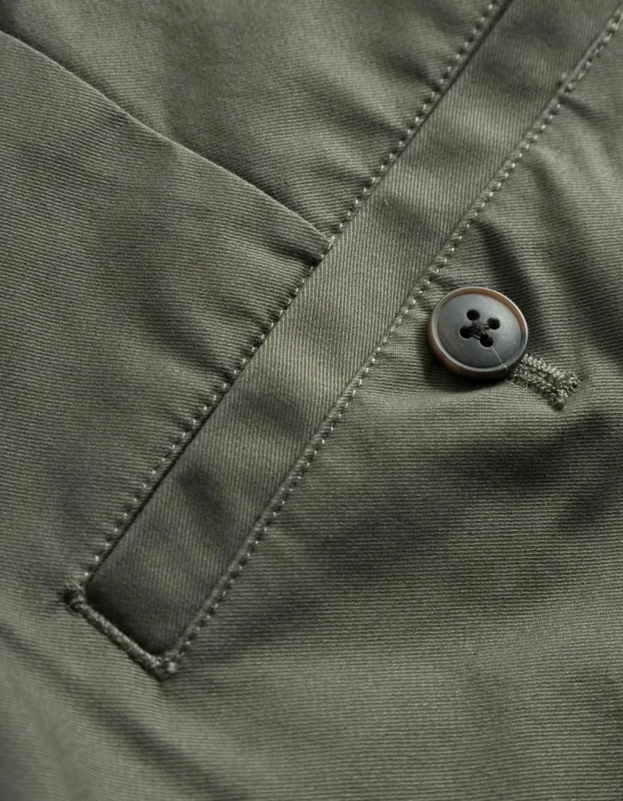 Men Jared Twill Chino Pants 8211 Olive Night Les Deux Pants