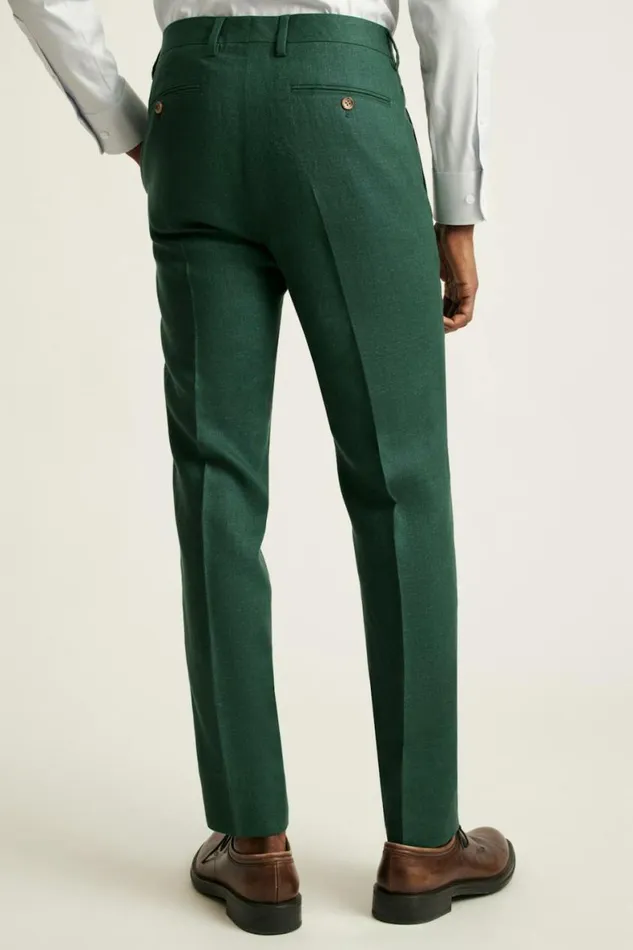 Men Jetsetter Italian Linen Dress Pant Mineral Green Bonobos Dress Pants