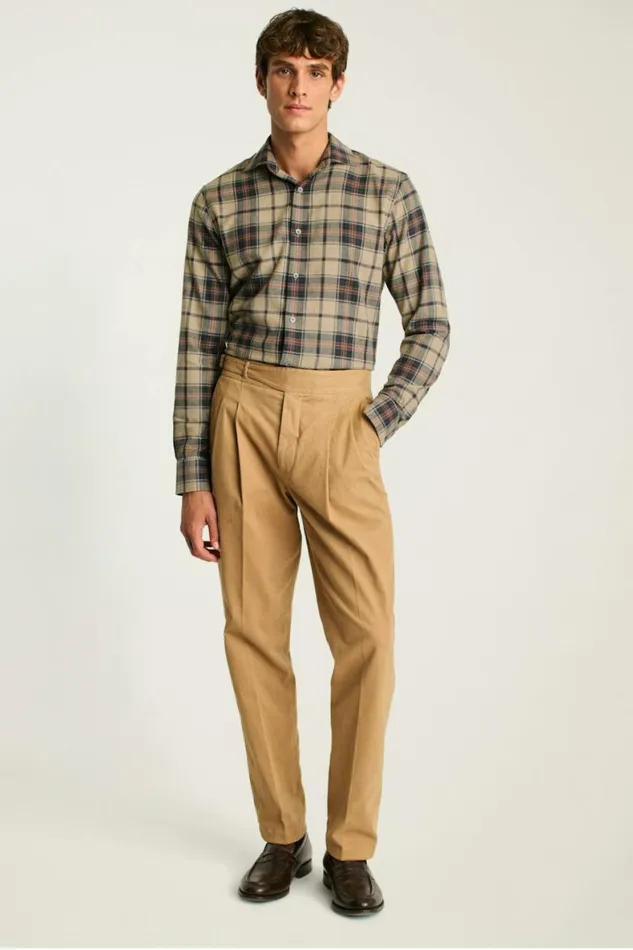 Men Jetsetter Premium Merino Dress Shirt Cream Navy Plaid Bonobos Formal Dress Shirts Men Jetsetter Premium Merino Dress Shirt Cream Navy Plaid Bonobos Formal Dress Shirts