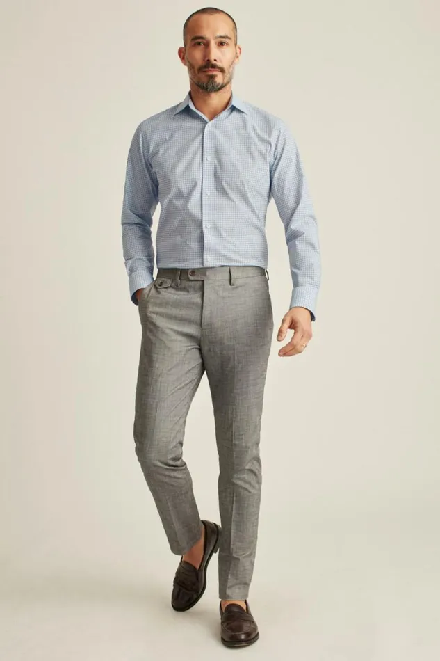 Men Jetsetter Stretch Dress Shirt Crater Lake Plaid Bonobos Business Casual Shirts Men Jetsetter Stretch Dress Shirt Crater Lake Plaid Bonobos Business Casual Shirts