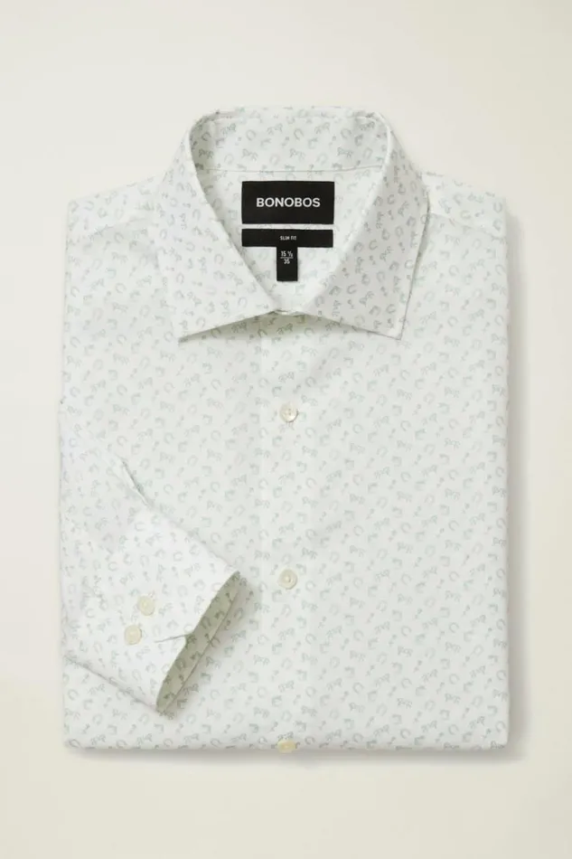 Men Jetsetter Stretch Dress Shirt Forest Mister Edward Bonobos Business Casual Shirts
