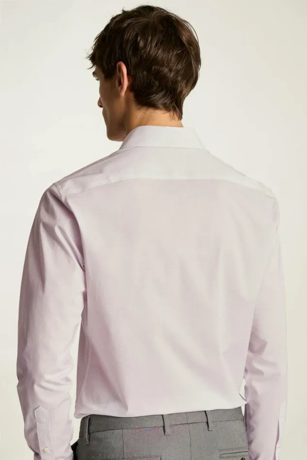 Men Jetsetter Stretch Dress Shirt Lavender Zig Zag Bonobos Business Casual Shirts