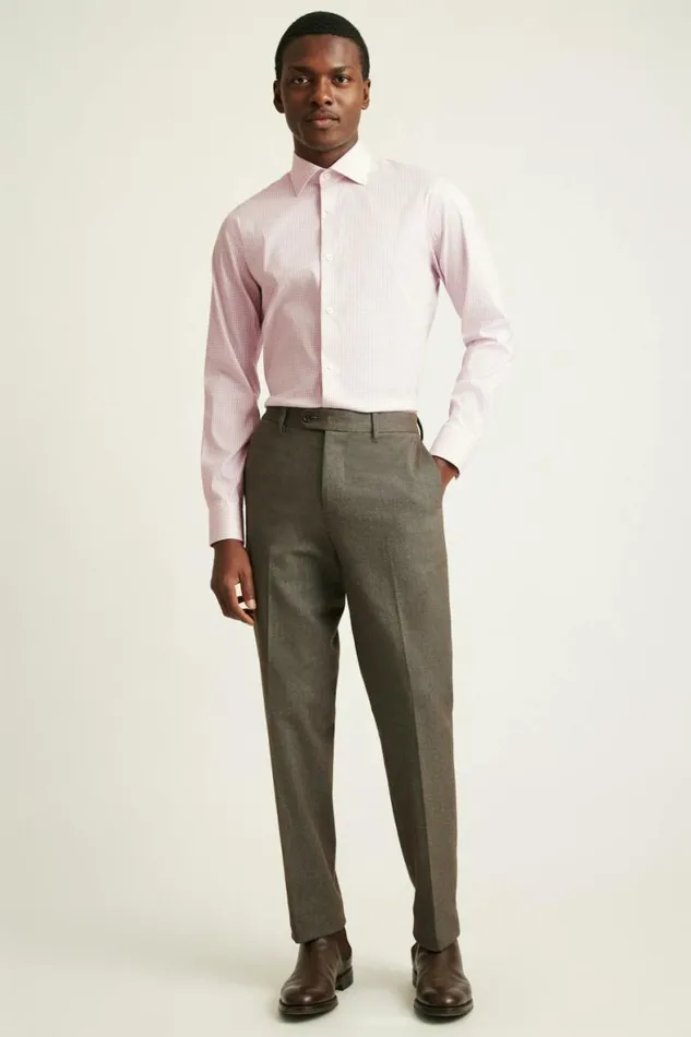 Men Jetsetter Stretch Dress Shirt Pink And White Plaid Bonobos Business Casual Shirts Men Jetsetter Stretch Dress Shirt Pink And White Plaid Bonobos Business Casual Shirts