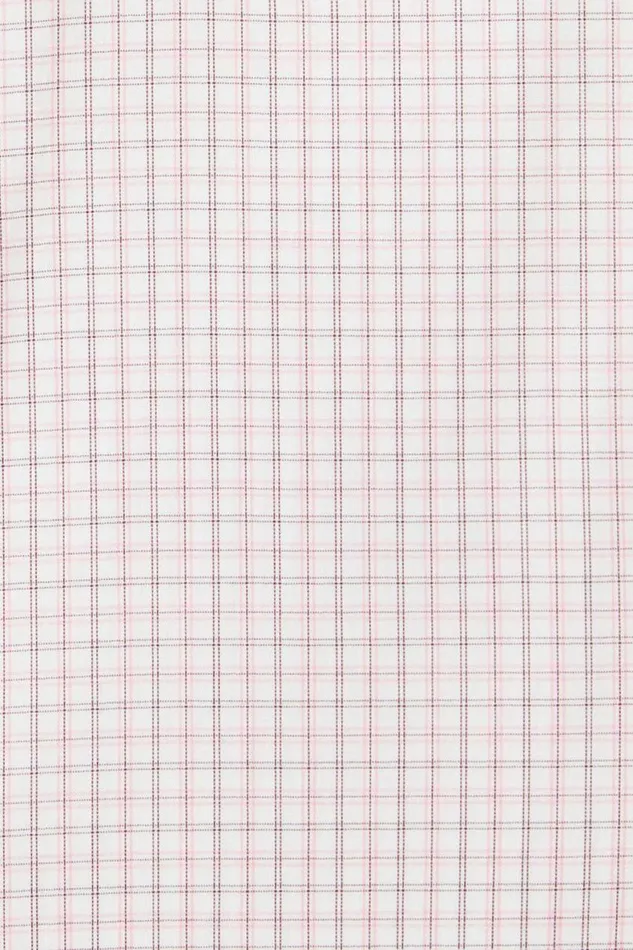 Men Jetsetter Stretch Dress Shirt Pink And White Plaid Bonobos Business Casual Shirts